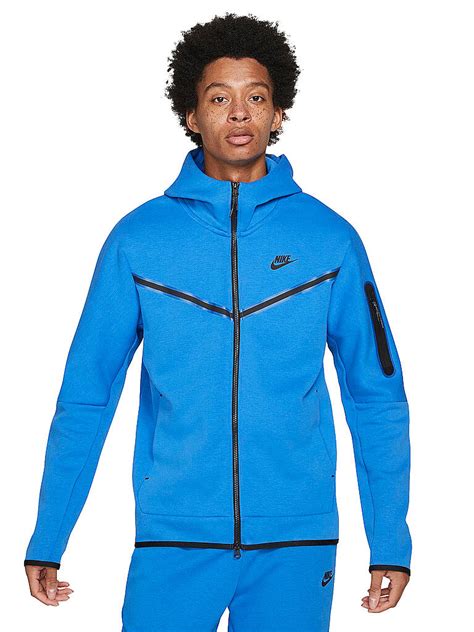 nike tech fleece anzug blau herren|Nike tech fleece angebot.